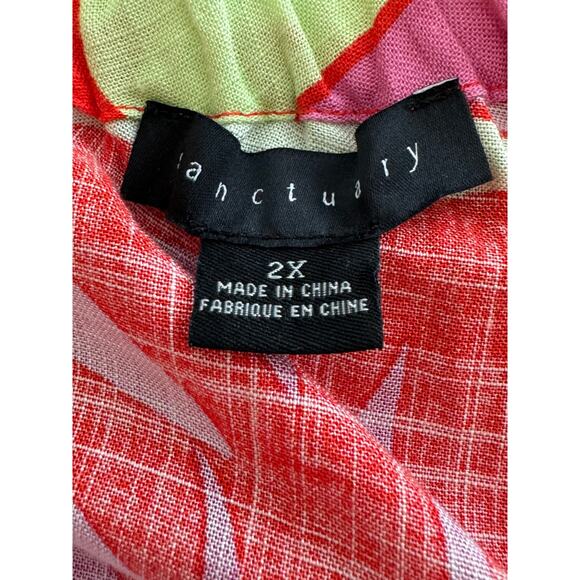 New ~ SANCTUARY ~Women's One Shoulder Elastic Top Size 2X - Picture 7 of 8